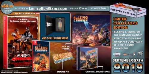 Blazing Chrome [Collector's Edition] - Nintendo Switch | Galactic Gamez