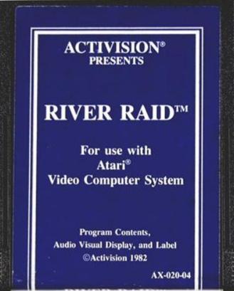 River Raid [Blue Label] - Atari 2600 | Galactic Gamez