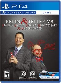 Penn & Teller VR: Frankly Unfair Unkind Unnecessary & Underhanded - Playstation 4 | Galactic Gamez