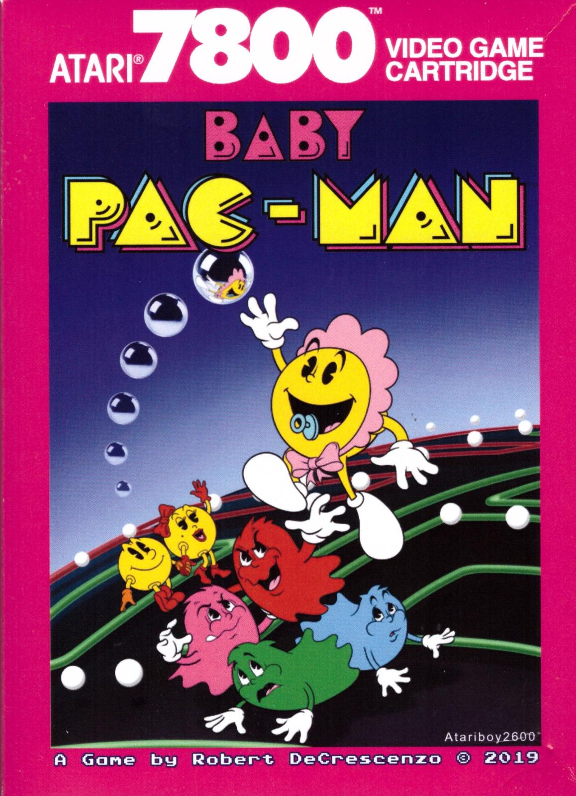 Baby Pac-Man [Homebrew] - Atari 7800 | Galactic Gamez