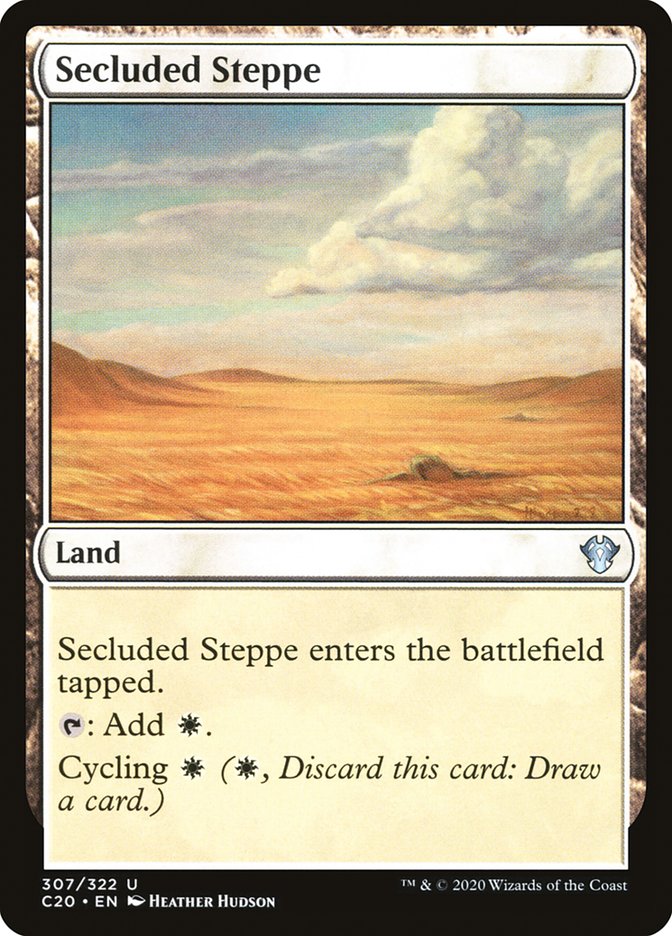 Secluded Steppe [Commander 2020] | Galactic Gamez