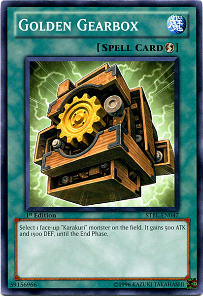 Golden Gearbox [STBL-EN047] Common | Galactic Gamez