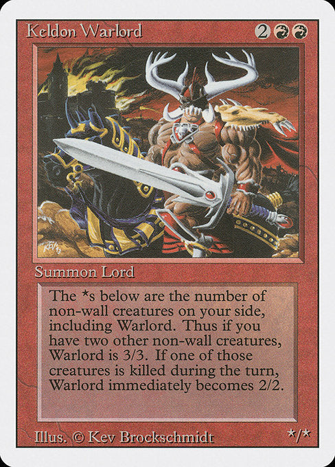 Keldon Warlord [Revised Edition] | Galactic Gamez