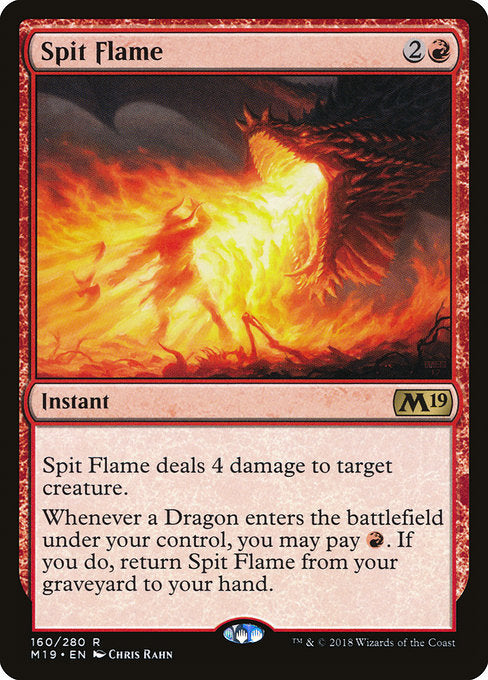 Spit Flame [Core Set 2019] | Galactic Gamez