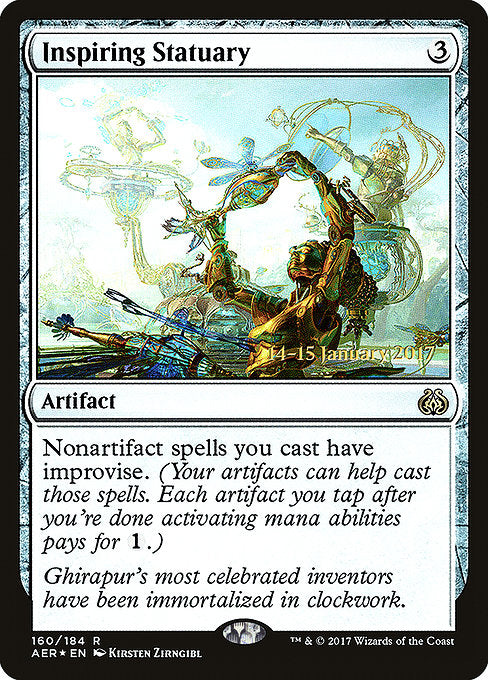 Inspiring Statuary [Aether Revolt Promos] | Galactic Gamez