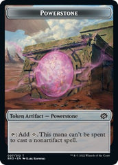 Powerstone // Construct (005) Double-Sided Token [The Brothers' War Tokens] | Galactic Gamez