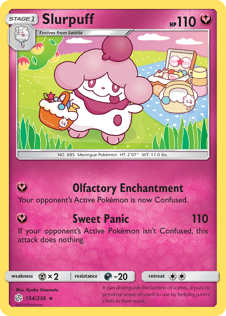 Slurpuff (154/236) [Sun & Moon: Cosmic Eclipse] | Galactic Gamez