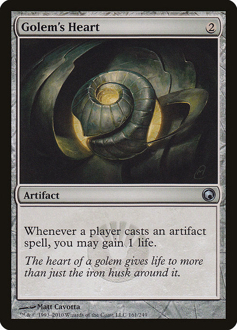 Golem's Heart [Scars of Mirrodin] | Galactic Gamez