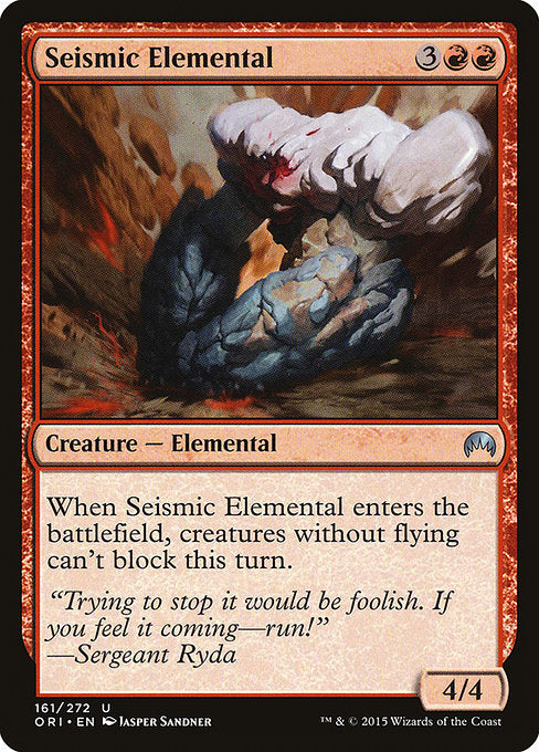 Seismic Elemental [Magic Origins] | Galactic Gamez