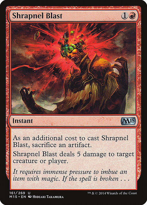 Shrapnel Blast [Magic 2015] | Galactic Gamez
