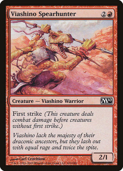 Viashino Spearhunter [Magic 2010] | Galactic Gamez