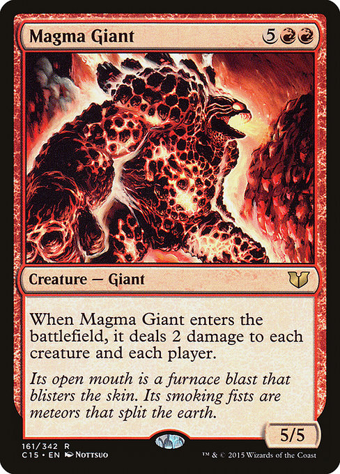 Magma Giant [Commander 2015] | Galactic Gamez