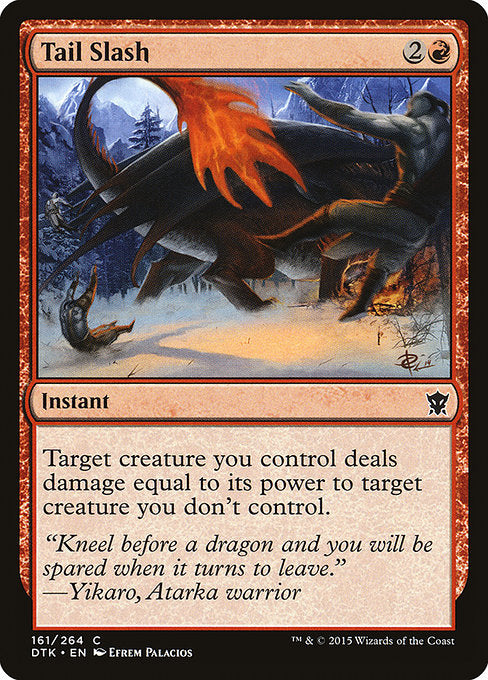 Tail Slash [Dragons of Tarkir] | Galactic Gamez