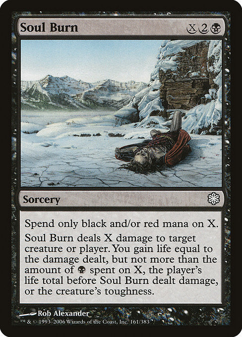 Soul Burn [Coldsnap Theme Decks] | Galactic Gamez