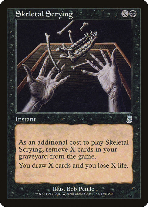 Skeletal Scrying [Odyssey] | Galactic Gamez