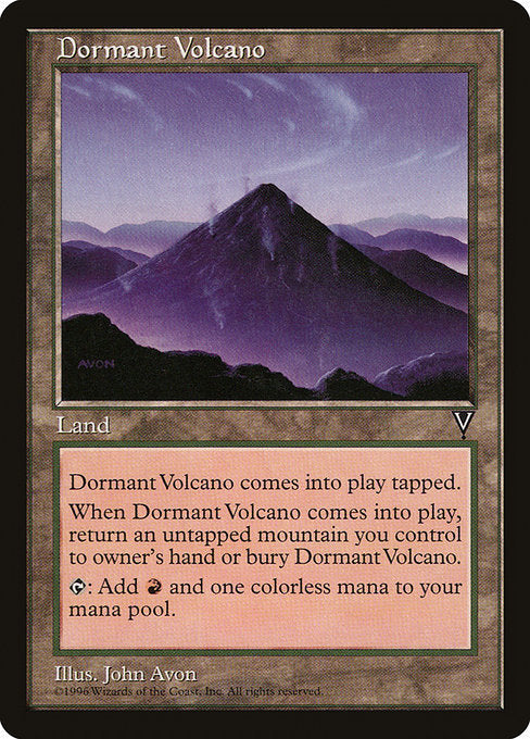 Dormant Volcano [Visions] | Galactic Gamez