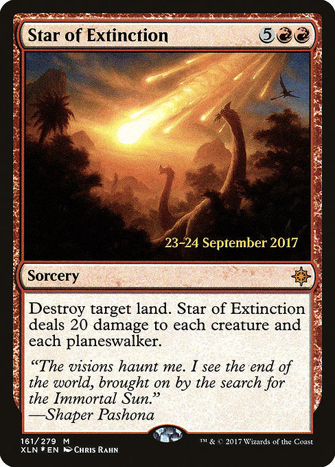 Star of Extinction [Ixalan Promos] | Galactic Gamez