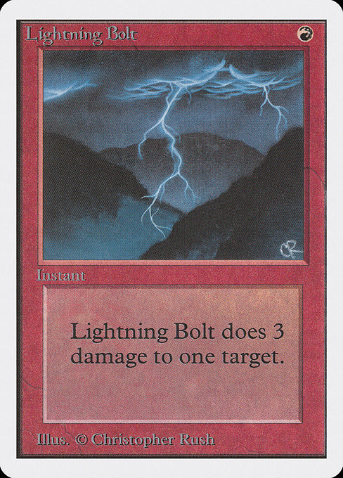 Lightning Bolt [Unlimited Edition] | Galactic Gamez