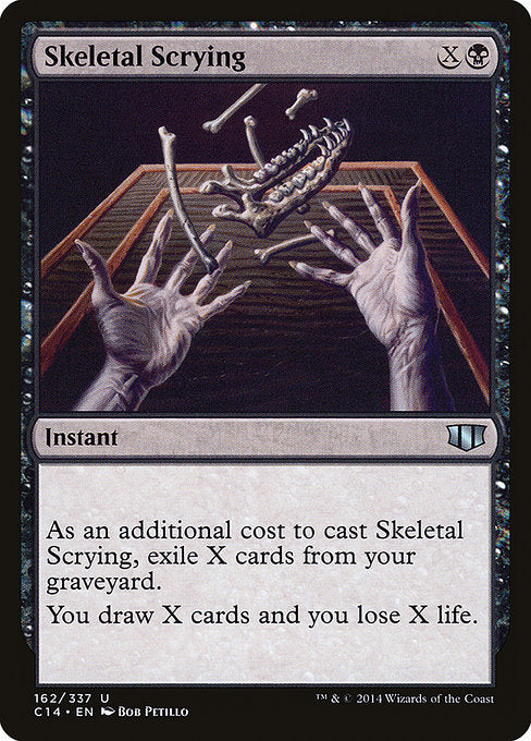 Skeletal Scrying [Commander 2014] | Galactic Gamez