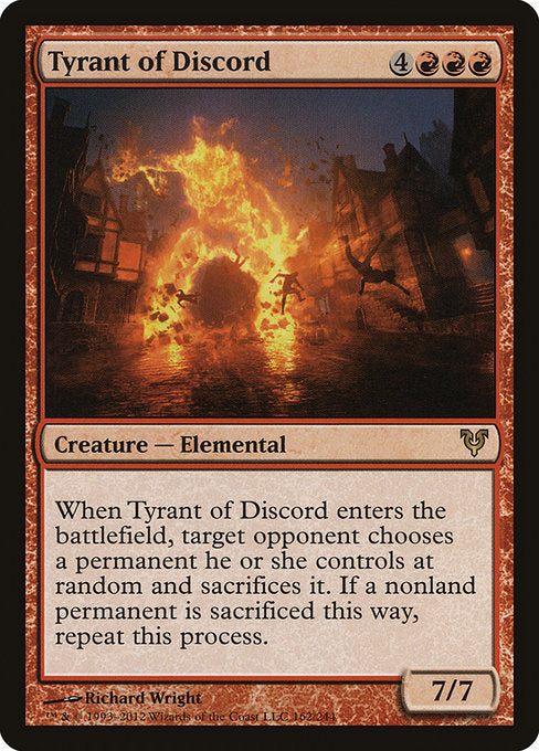 Tyrant of Discord [Avacyn Restored] | Galactic Gamez