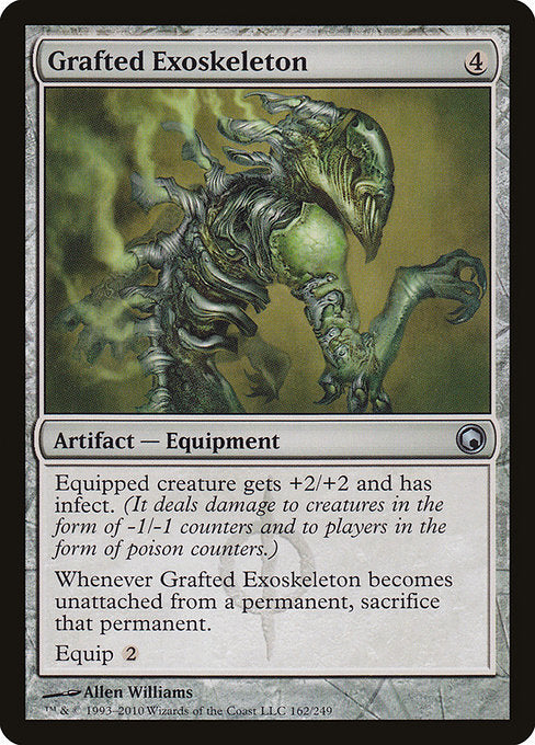 Grafted Exoskeleton [Scars of Mirrodin] | Galactic Gamez