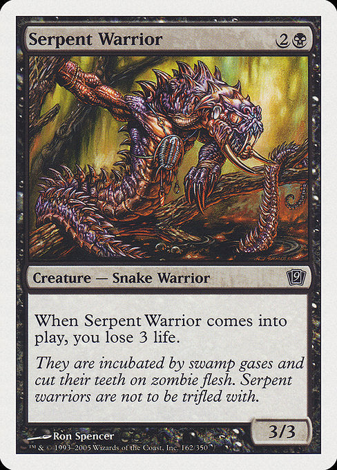 Serpent Warrior [Ninth Edition] | Galactic Gamez