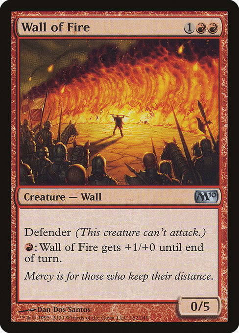 Wall of Fire [Magic 2010] | Galactic Gamez