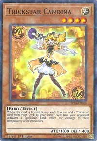 Trickstar Candina (Starfoil) [SP18-EN020] Starfoil Rare | Galactic Gamez