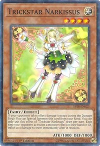 Trickstar Narkissus (Starfoil) [SP18-EN023] Starfoil Rare | Galactic Gamez