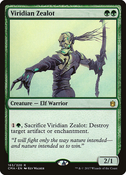 Viridian Zealot [Commander Anthology] | Galactic Gamez