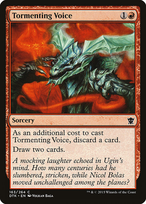 Tormenting Voice [Dragons of Tarkir] | Galactic Gamez