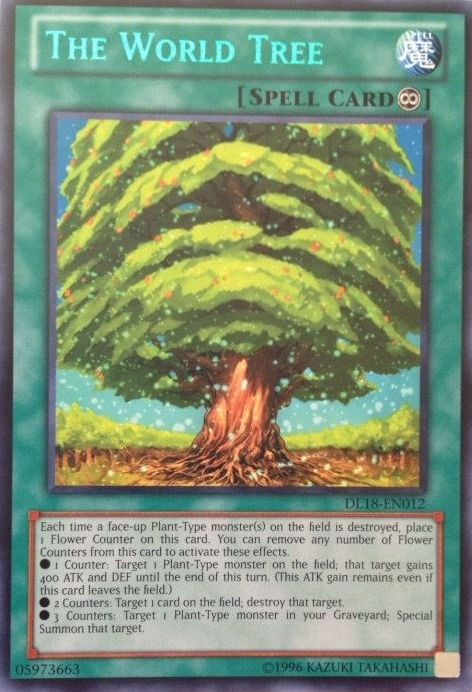 The World Tree (Green) [DL18-EN012] Rare | Galactic Gamez