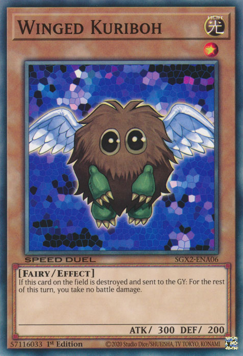 Winged Kuriboh [SGX2-ENA06] Common | Galactic Gamez