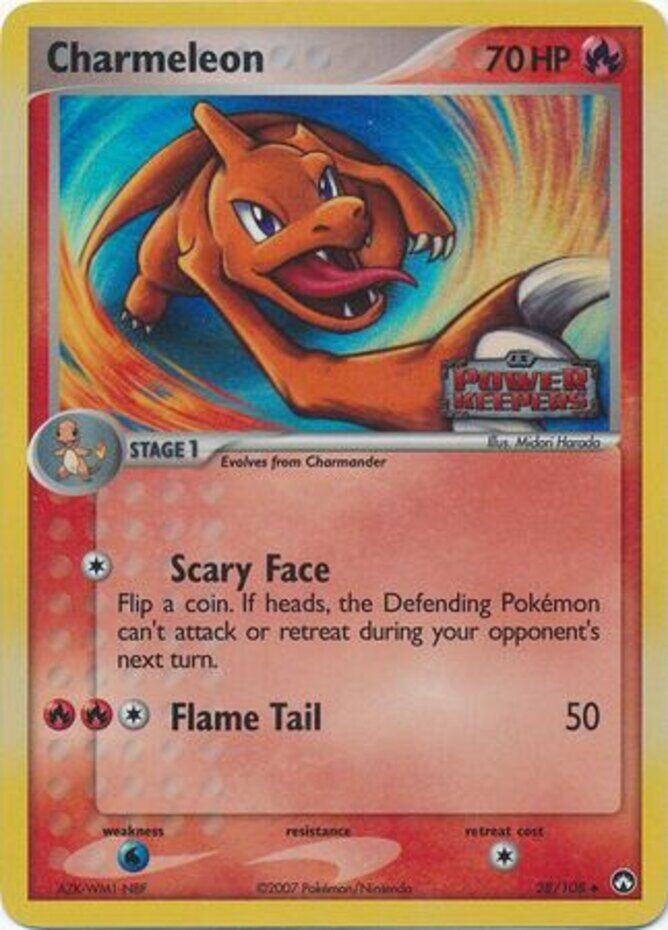 Charmeleon (28/108) (Stamped) [EX: Power Keepers] | Galactic Gamez