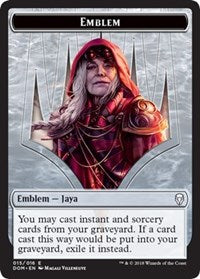 Emblem - Jaya Ballard [Dominaria] | Galactic Gamez