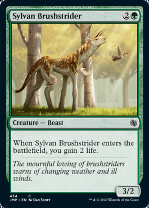 Sylvan Brushstrider [Jumpstart] | Galactic Gamez