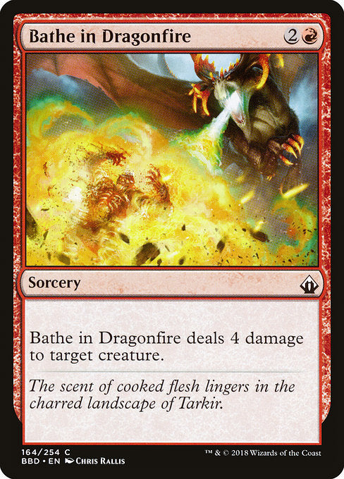 Bathe in Dragonfire [Battlebond] | Galactic Gamez