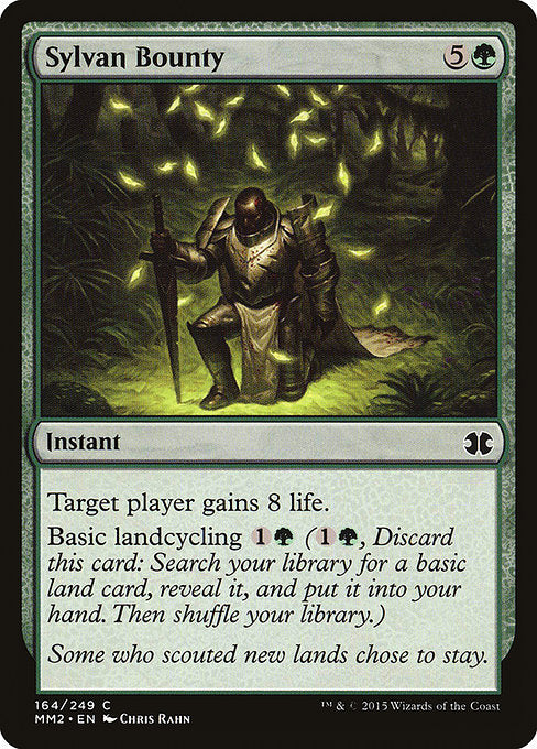 Sylvan Bounty [Modern Masters 2015] | Galactic Gamez