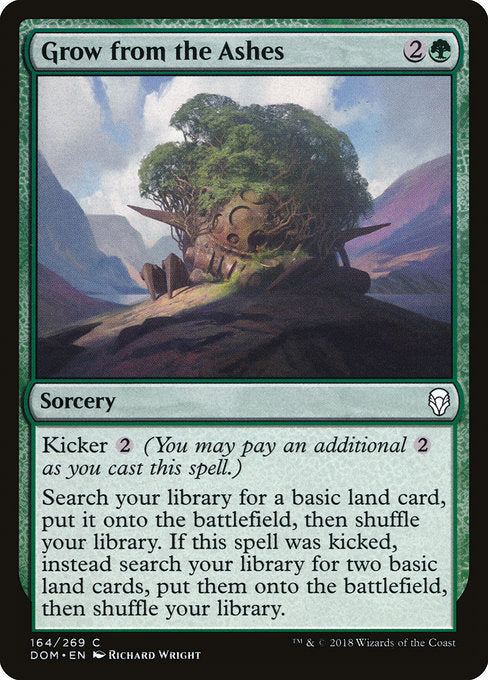 Grow from the Ashes [Dominaria] | Galactic Gamez