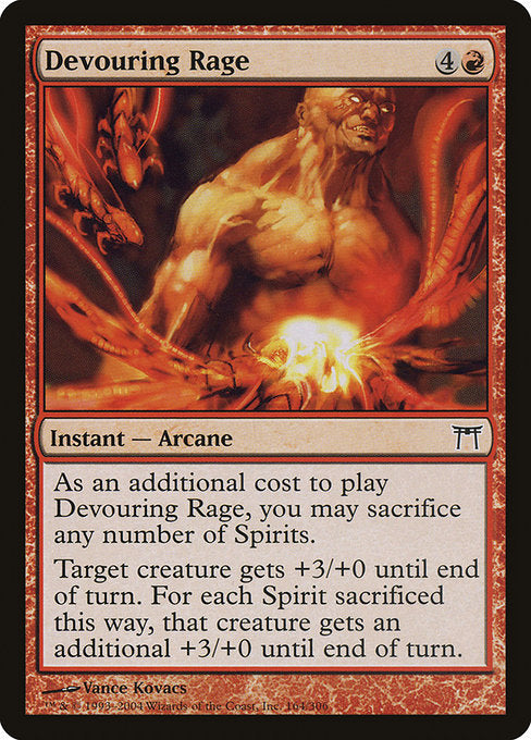 Devouring Rage [Champions of Kamigawa] | Galactic Gamez