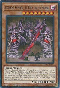 Archfiend Emperor, the First Lord of Horror [SR06-EN007] Common | Galactic Gamez