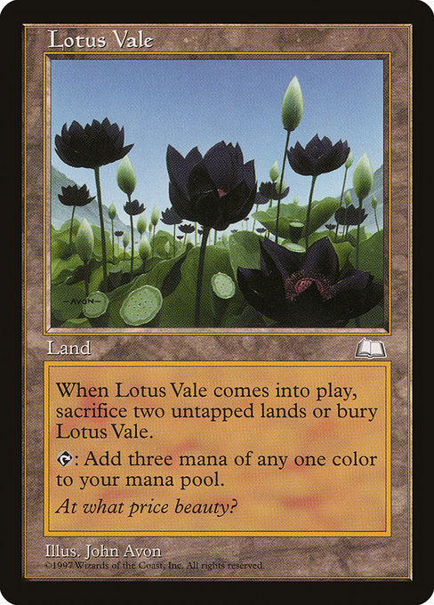 Lotus Vale [Weatherlight] | Galactic Gamez