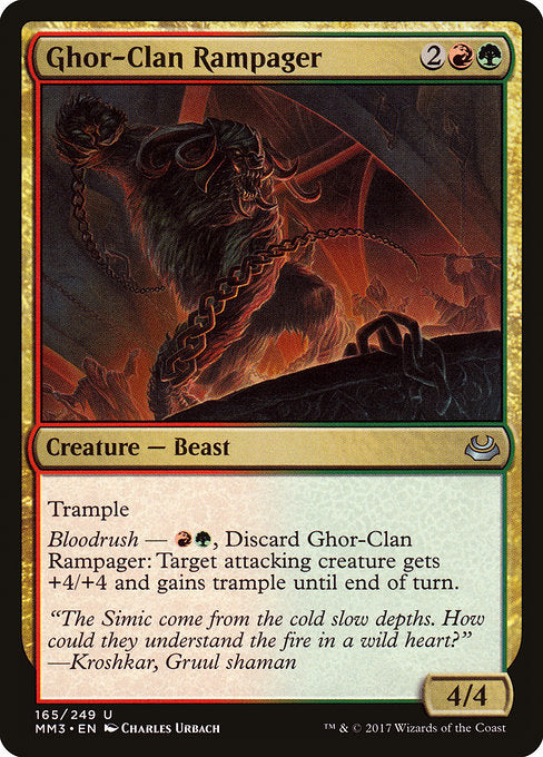 Ghor-Clan Rampager [Modern Masters 2017] | Galactic Gamez