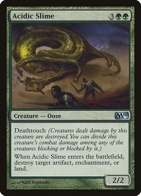 Acidic Slime [Magic 2010] | Galactic Gamez