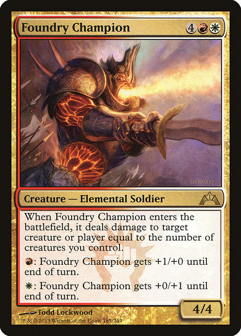 Foundry Champion [Gatecrash] | Galactic Gamez