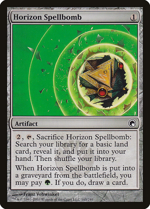 Horizon Spellbomb [Scars of Mirrodin] | Galactic Gamez