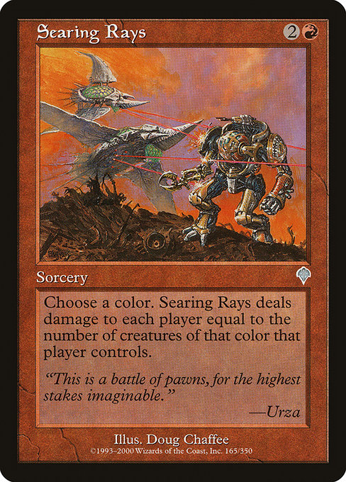 Searing Rays [Invasion] | Galactic Gamez
