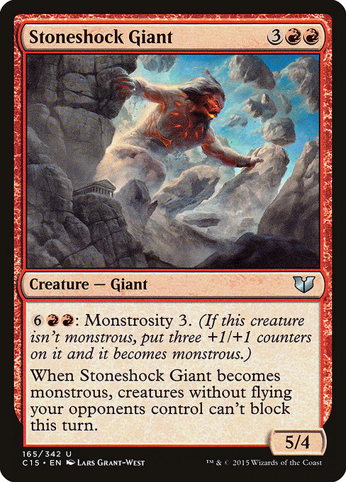 Stoneshock Giant [Commander 2015] | Galactic Gamez