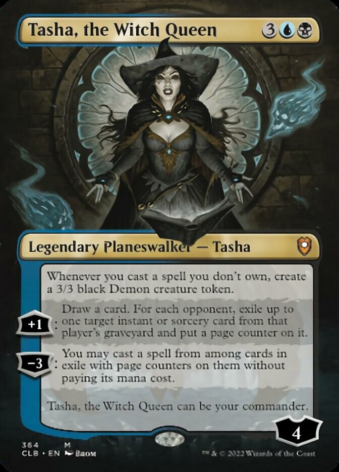 Tasha, the Witch Queen (Borderless) [Commander Legends: Battle for Baldur's Gate] | Galactic Gamez