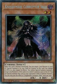 Knightmare Corruptor Iblee [FLOD-EN017] Secret Rare | Galactic Gamez